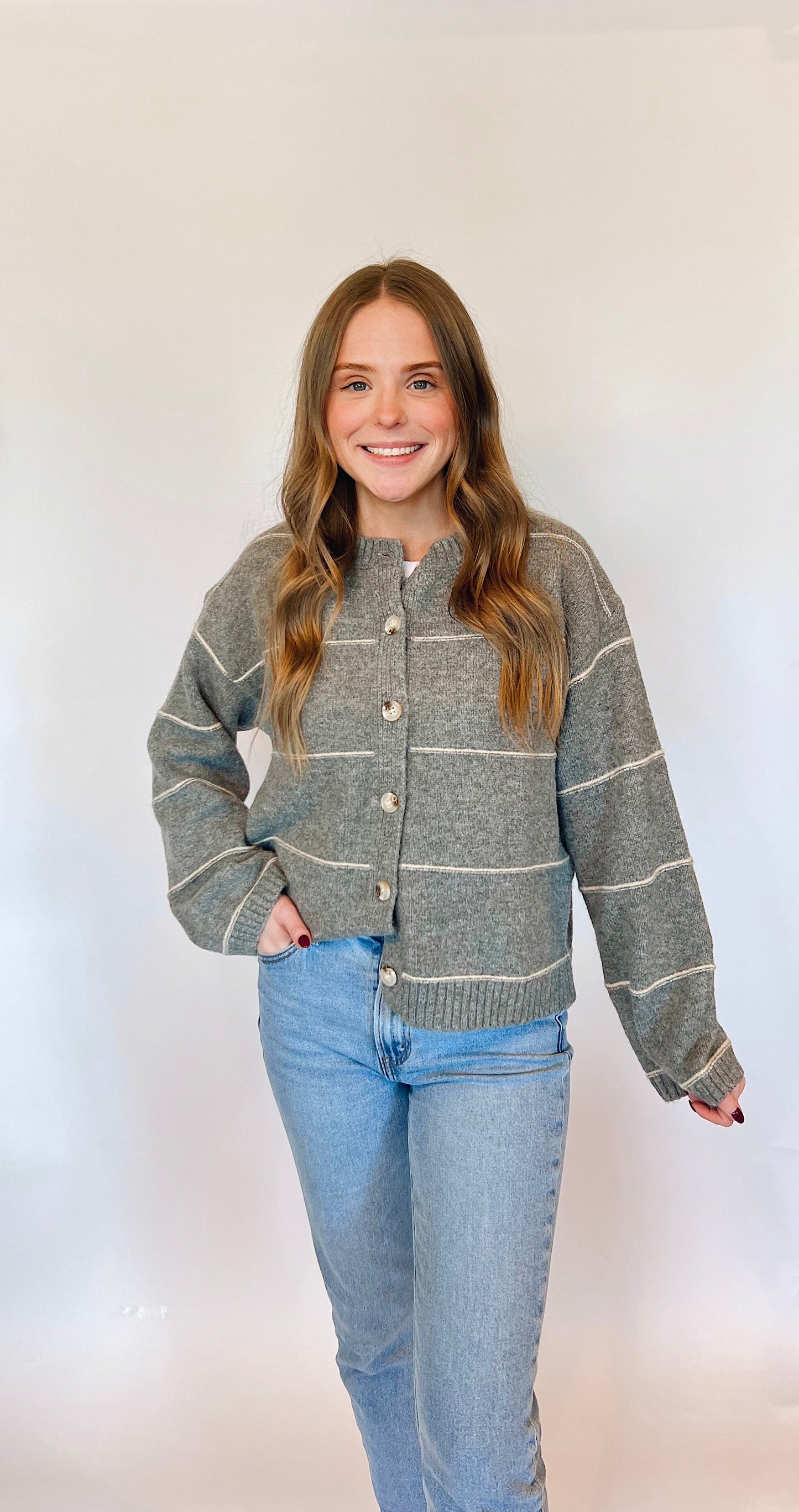 Coastal Stripe Cardigan